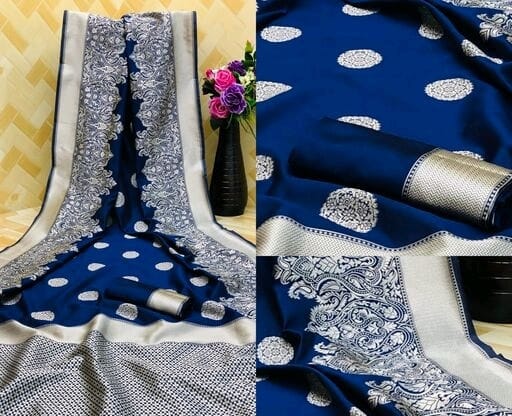 Pure Bright Red Color Gold Toned Banarasi Silk Woven Designer Saree SELLERS STORE Pure Bright Red Color Gold Toned Banarasi Silk Woven Designer Saree