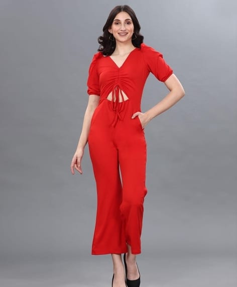 Selvia Women's Lycra Solid Jumpsuits SELLERS STORE Selvia Women's Lycra Solid Jumpsuits