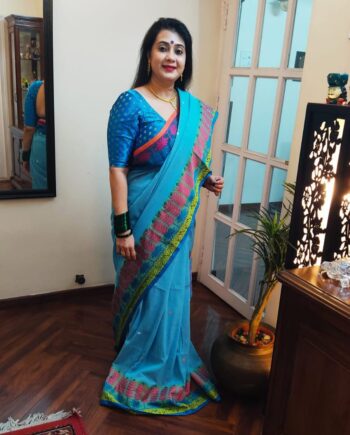 Aigiri Khadi Womens Pure Cotton Saree
