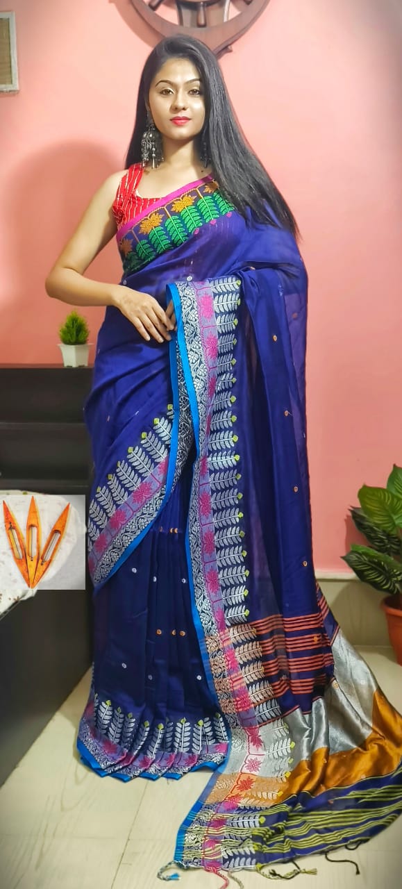 Pure Cotton Saree For Ladies SELLERS STORE Pure Cotton Saree For Ladies