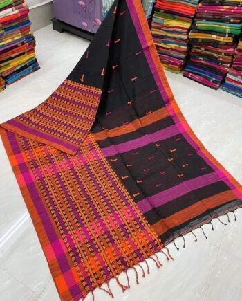 Awesome Khadi Begampuri Moshal Jamdani Saree
