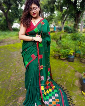 Stylish Khadhi Cotton Saree