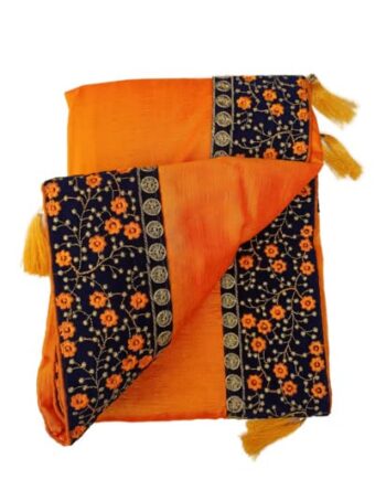 Chiffon Saree With Blouse Piece Latest & Stylish