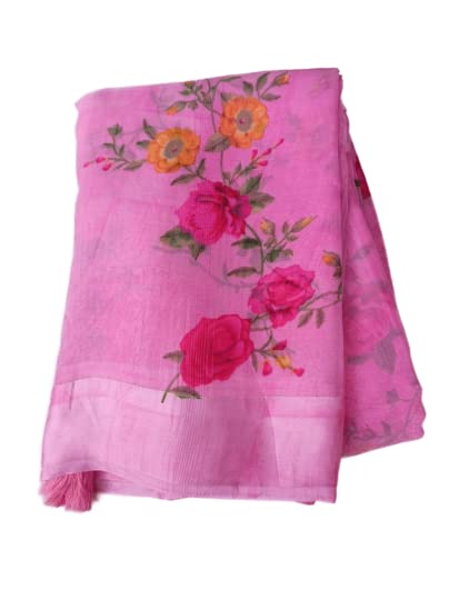 Stylish Women's Chiffon Saree With Blouse Piece SELLERS STORE Stylish Women's Chiffon Saree With Blouse Piece