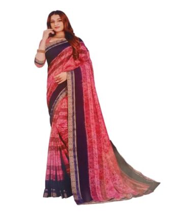 WOMEN SAREE BUTTER SILK