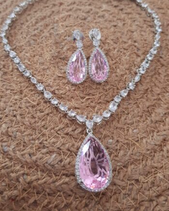 Combo Of Diamond Set & Earrings Replica