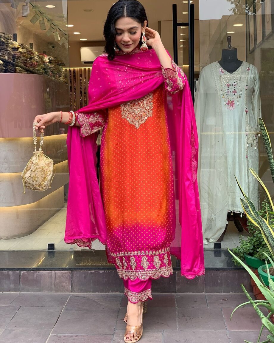 Designer Suit With Dupatta & Bottom