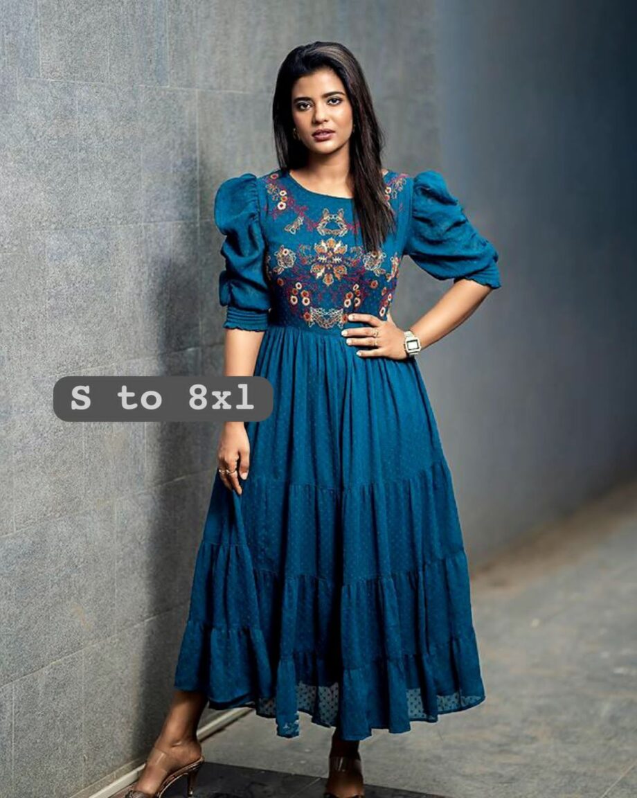 Georgette Suit With Heavy Embroidery Work