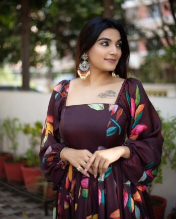 Heavy Fox Georgette Suit