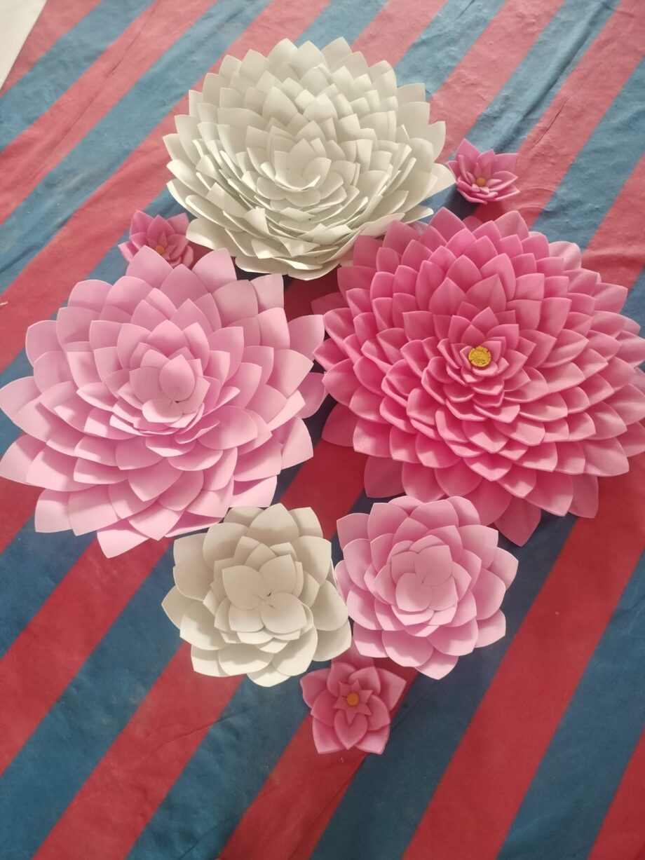 Eva Sheet Flower - Pack Of 8