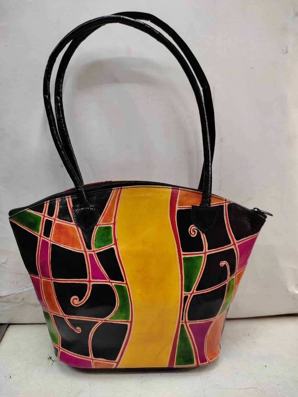 Printed Leather Bag For Womens & Girls SELLERS STORE Printed Leather Bag For Womens & Girls