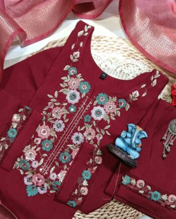 Womens KURTI WITH PANT & DUPPATA SET