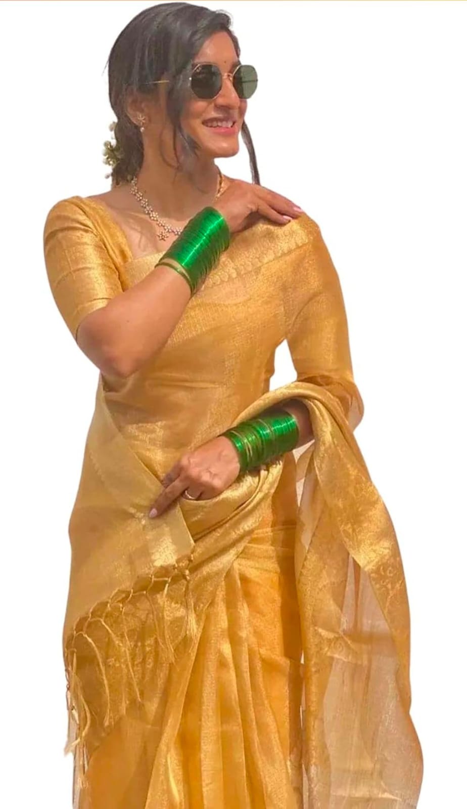 Woven Banarasi Tissue Saree | Kora satan boota silk SELLERS STORE Woven Banarasi Tissue Saree | Kora satan boota silk