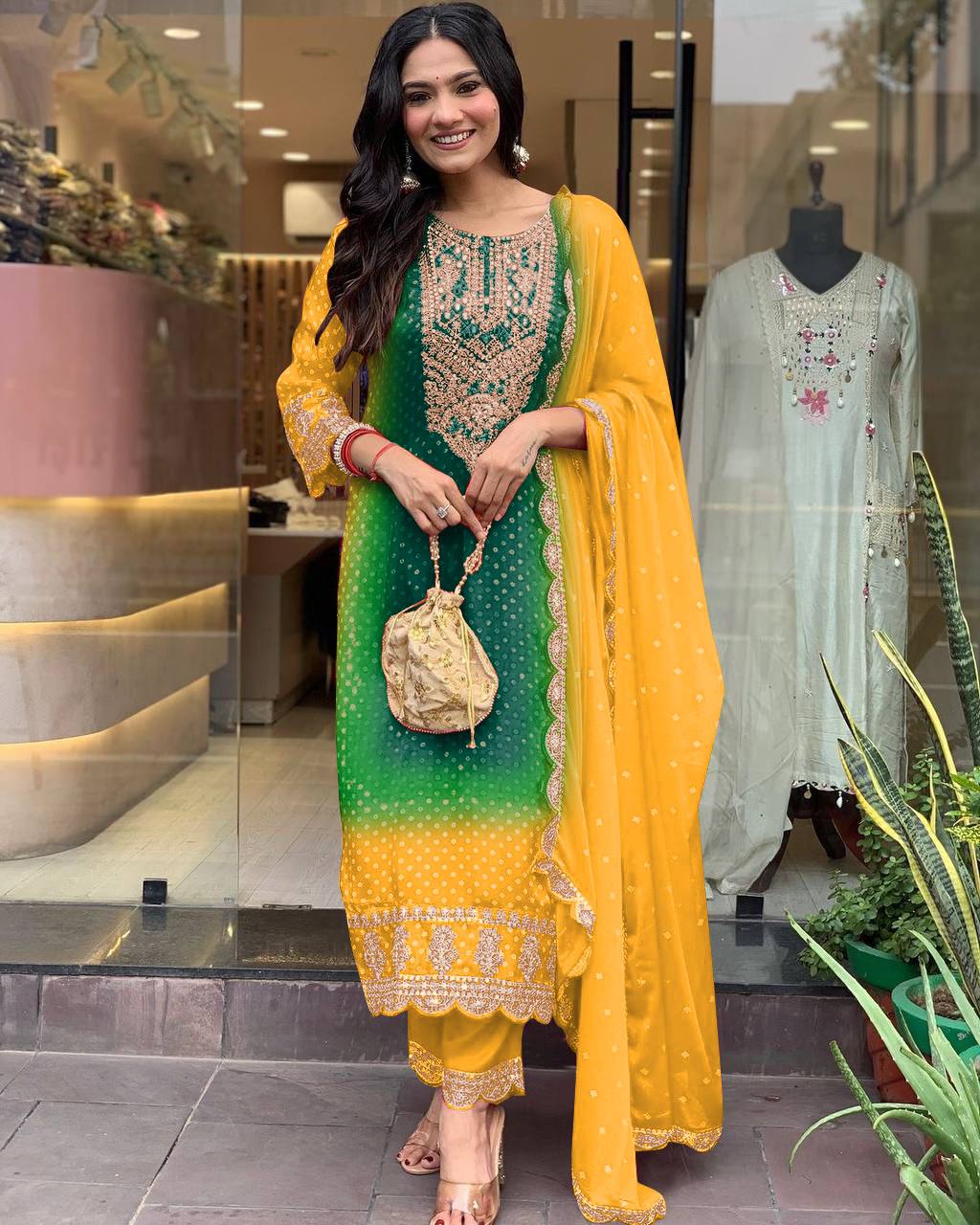 Designer Collection Top-Bottom And Dupatta Set SELLERS STORE Designer Collection Top-Bottom And Dupatta Set