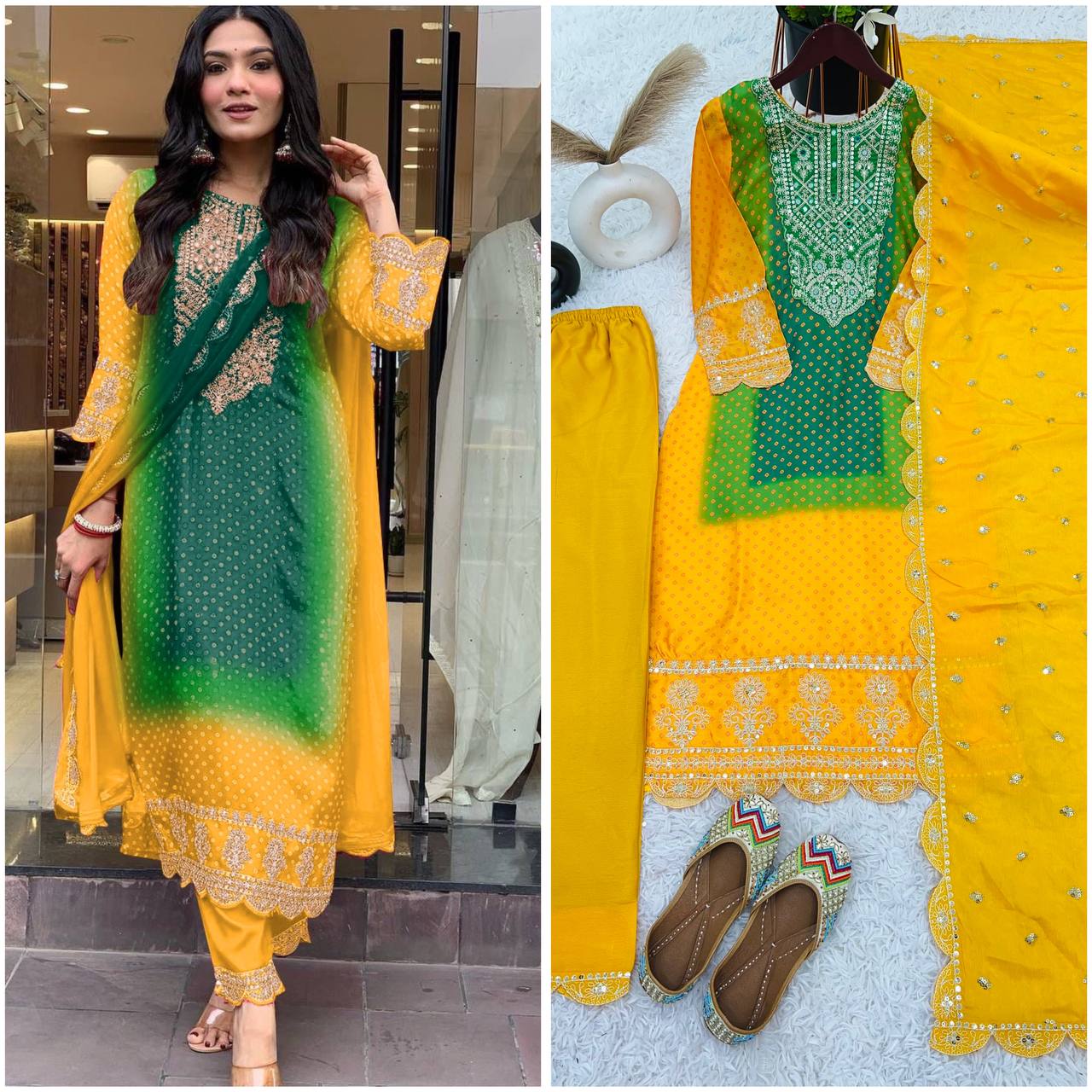 Designer Collection Top-Bottom And Dupatta Set SELLERS STORE Designer Collection Top-Bottom And Dupatta Set
