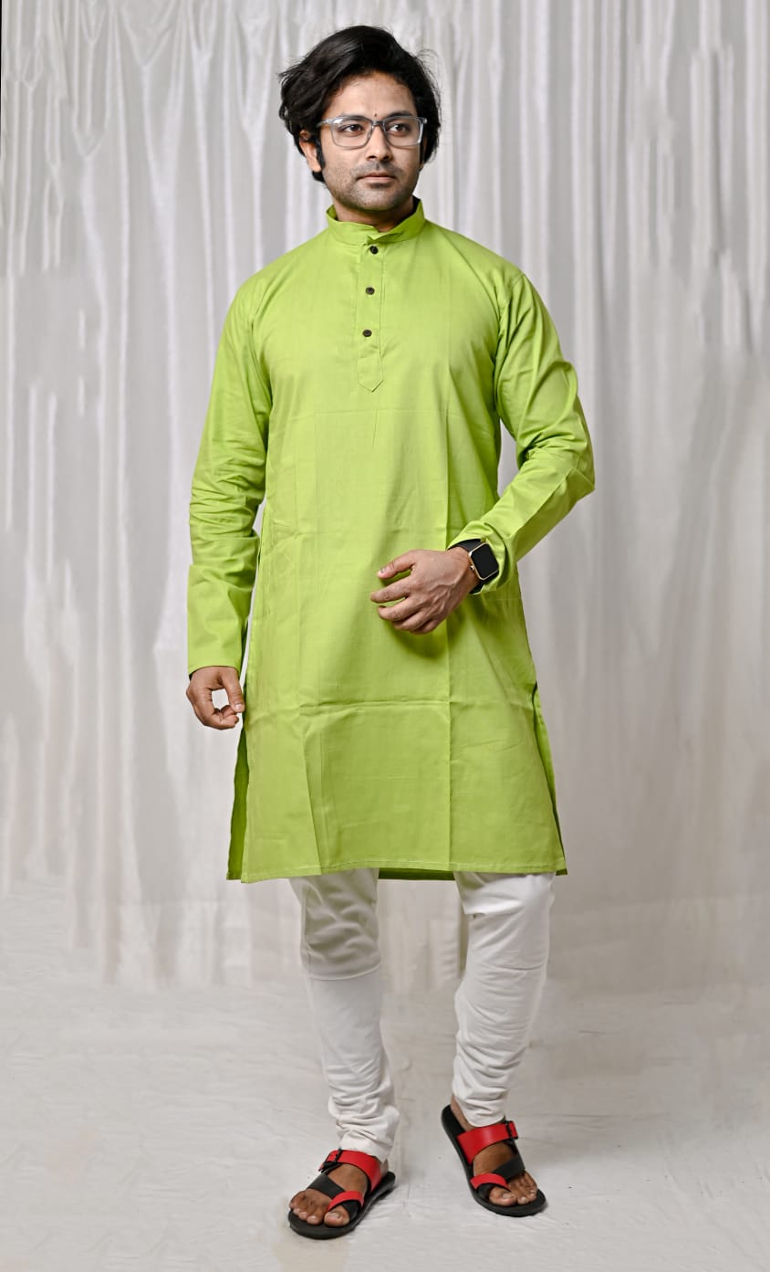Mens Cotton Full Sleeves Kurta SELLERS STORE Mens Cotton Full Sleeves Kurta