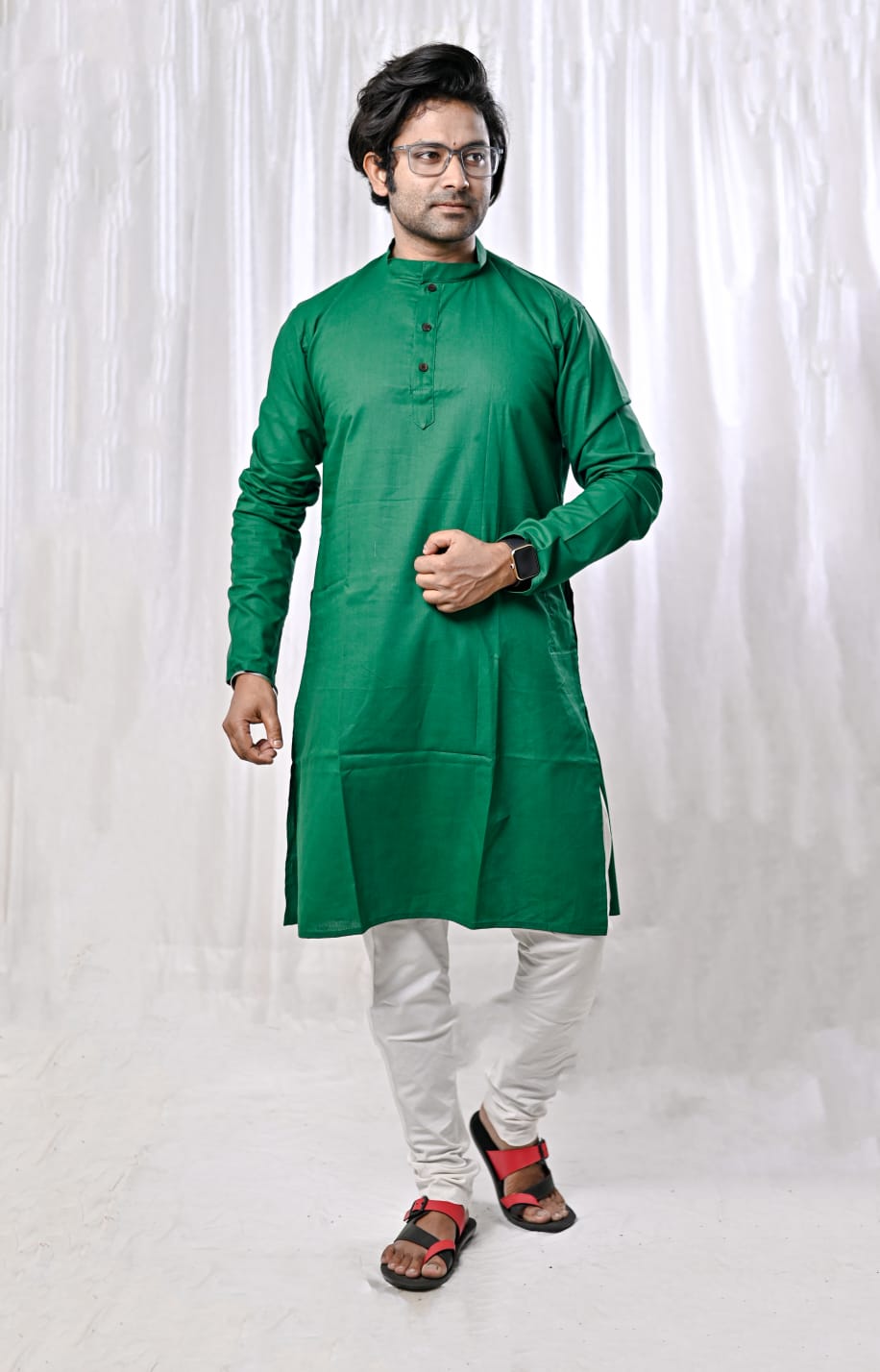 Mens Cotton Full Sleeves Kurta SELLERS STORE Mens Cotton Full Sleeves Kurta