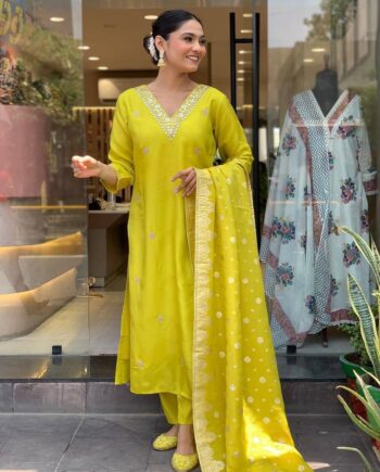 Designer & Latest Fully Stitched Suit Set