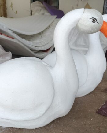 Thermocol Duck-2 Pieces,24 inches