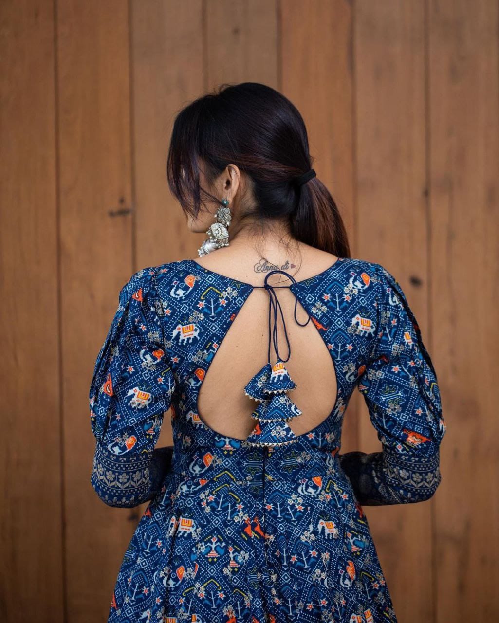 Georgette Printed Maxi Dress SELLERS STORE Georgette Printed Maxi Dress