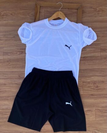 Combo Of Cotton Tshirt & lycra Shorts