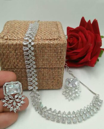 Necklace Set With Earrings