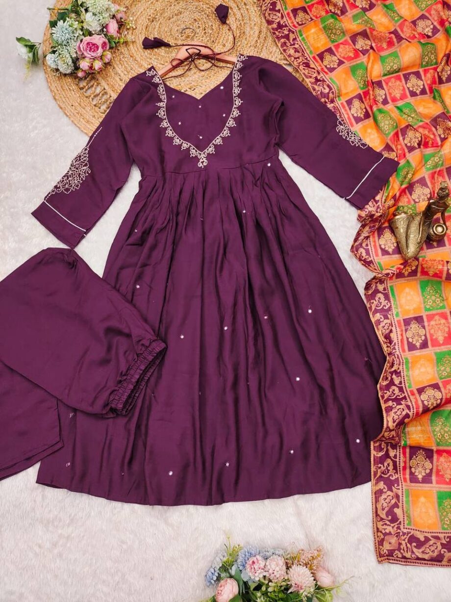 Pure Roman Silk Suit