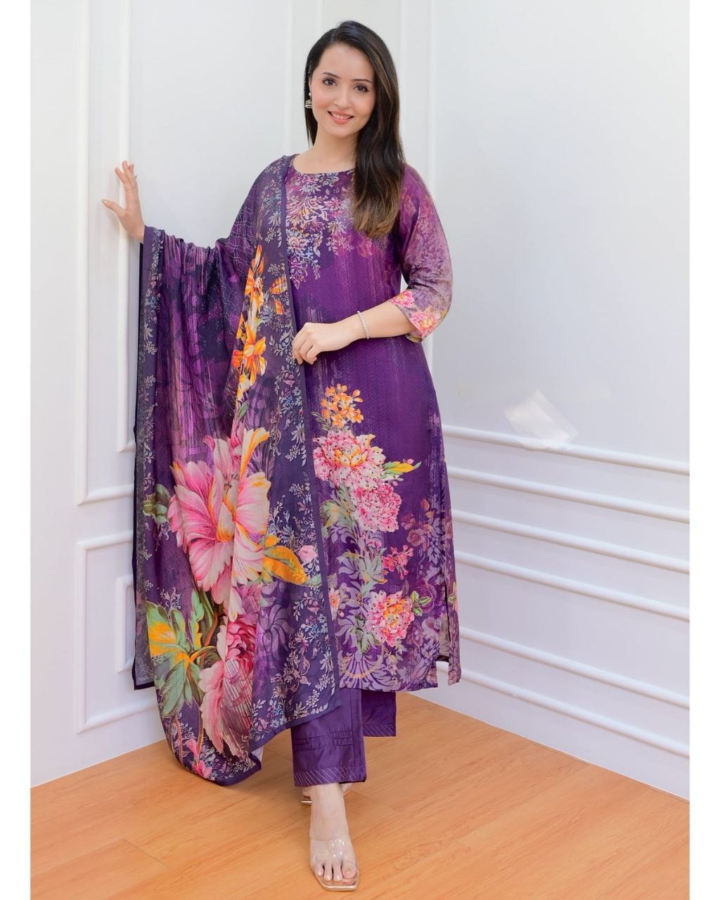 Pakistani Kurti Set Muslin Silk Suit SELLERS STORE Pakistani Kurti Set Muslin Silk Suit