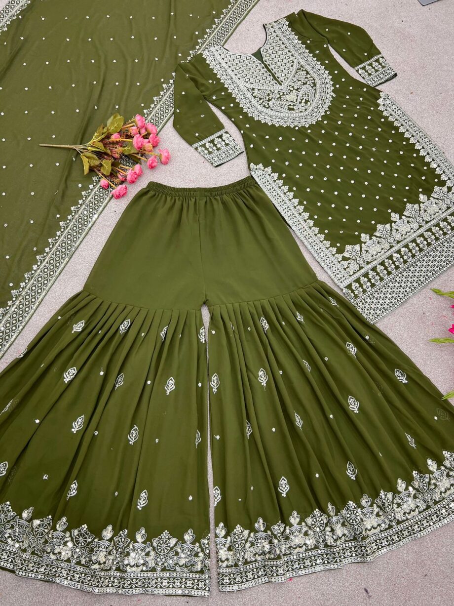 Gharara And Dupatta Set