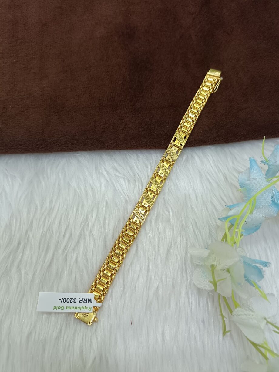 Men’s 1 Gram Gold Look Bracelet – Classy & Affordable