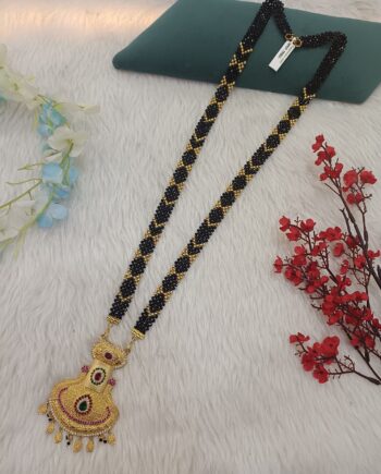 Minimal 24K Gold Plated Mangalsutra – Daily Wear Delight