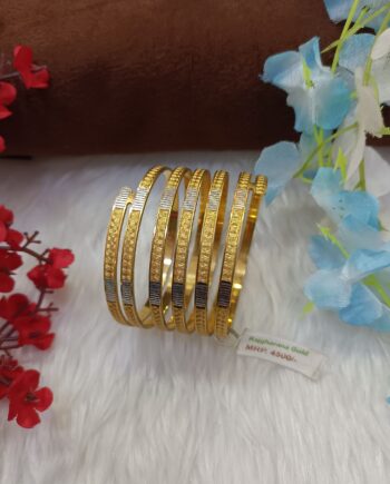 Beautiful Gold Plated Kada for Weddings & Festivals