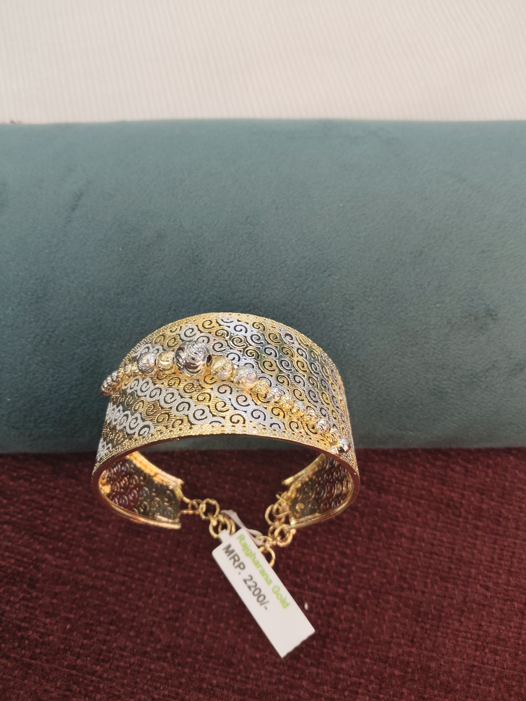 Gold Plated Bracelets with Stone Work | Party Wear Special SELLERS STORE Gold Plated Bracelets with Stone Work | Party Wear Special