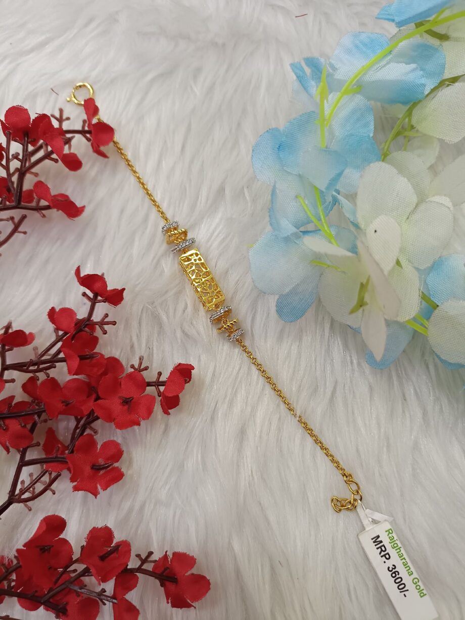 Rajgharana Gold Bracelet – Premium Style, Budget Price