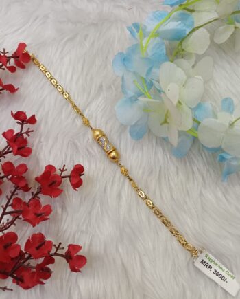 Gold Finish Bracelet for Women – Trendy & Traditional Blend