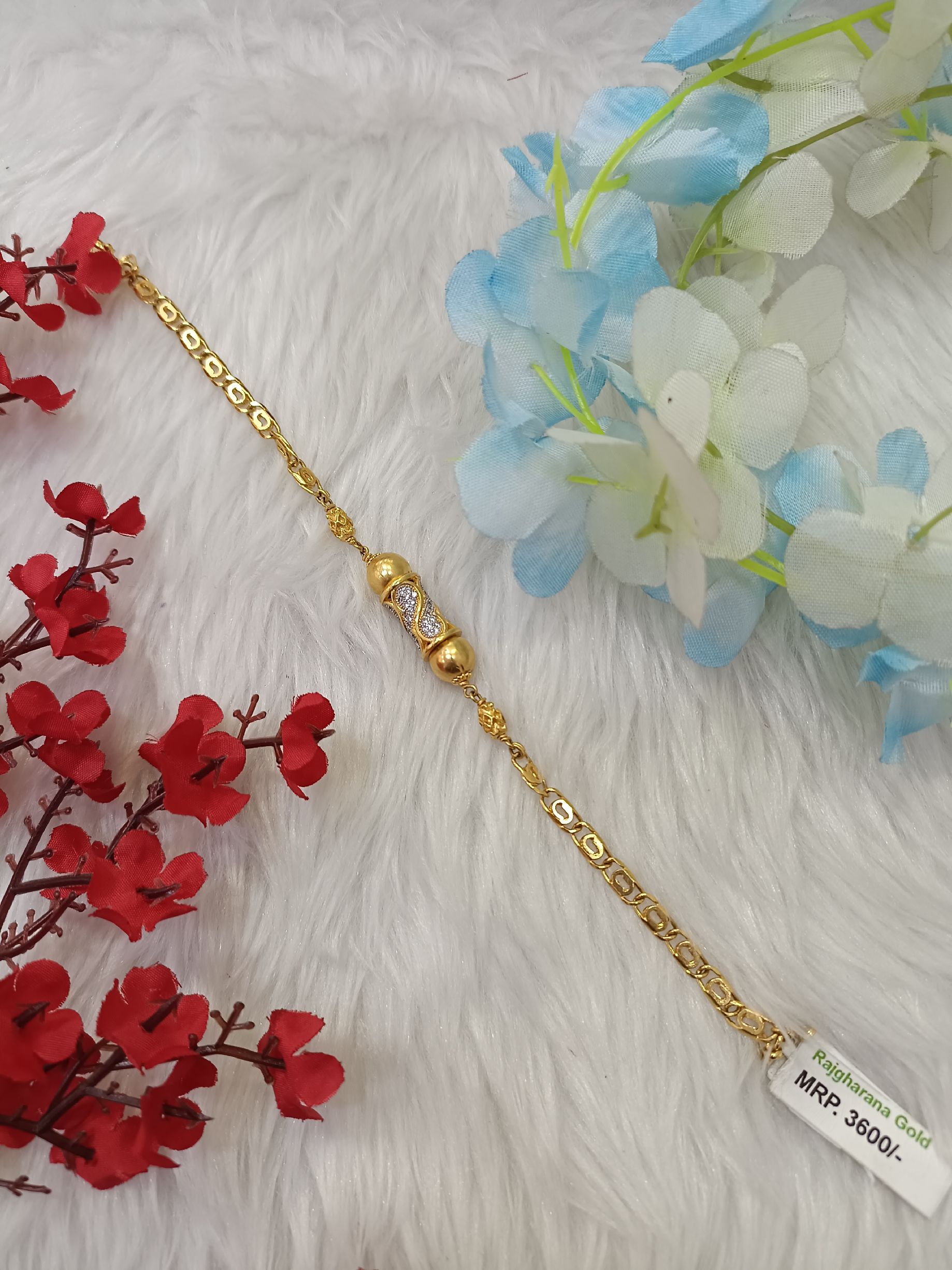 Gold Finish Bracelet for Women – Trendy & Traditional Blend SELLERS STORE Gold Finish Bracelet for Women – Trendy & Traditional Blend