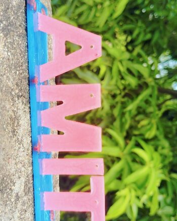 Customized Name Bedroom & Hall Table Decor