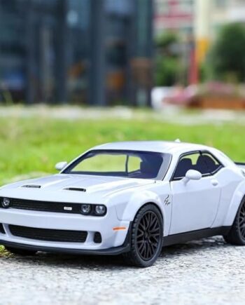 Metal Dodge Challenger Muscle Car Toy with Light & Sound