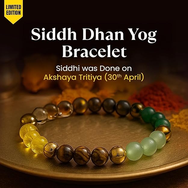 Dhan Yog Bracelet – Natural Gemstone Beaded With Tiger Eye, Green Aventurine, Green Jade & Crystal for Wealth & Prosperity SELLERS STORE Dhan Yog Bracelet – Natural Gemstone Beaded With Tiger Eye, Green Aventurine, Green Jade & Crystal for Wealth & Prosperity
