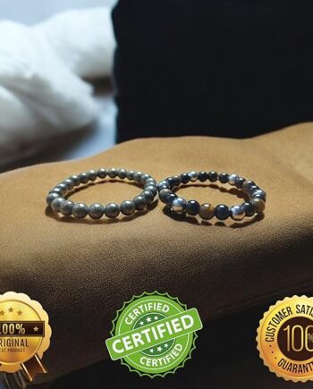 Tiger Eye & Pyrite Combo Bracelet – Wealth, Protection & Energy Healing Crystal Set
