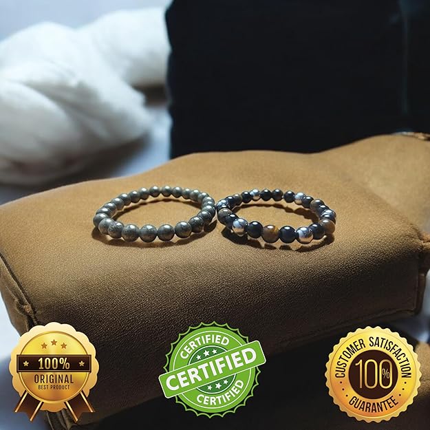 Tiger Eye & Pyrite Combo Bracelet – Wealth, Protection & Energy Healing Crystal Set SELLERS STORE Tiger Eye & Pyrite Combo Bracelet – Wealth, Protection & Energy Healing Crystal Set