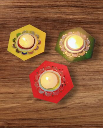 Tea Lights Candle Holder - Pack Of 5