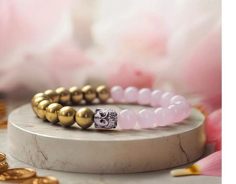 Love & Money Magnet Bracelet – Natural Crystal Energy Bracelet for Attraction, Wealth & Relationship
